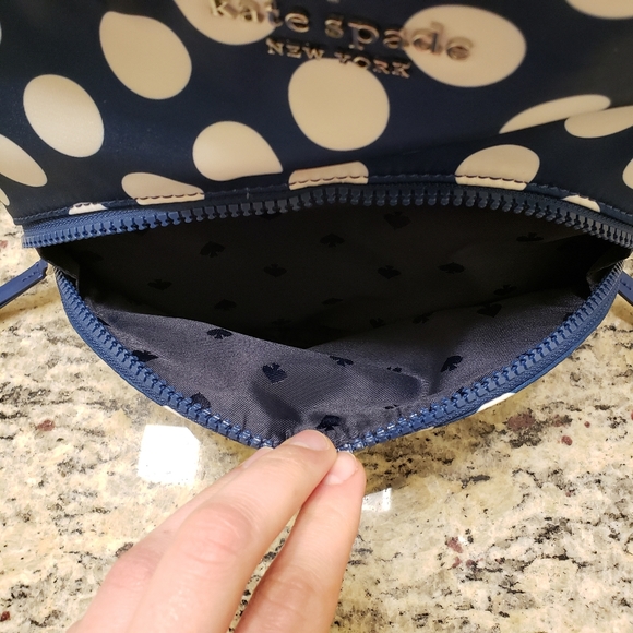 NWT Kate Spade Medium Backpack, Vintage, polka Dots - Picture 7 of 11